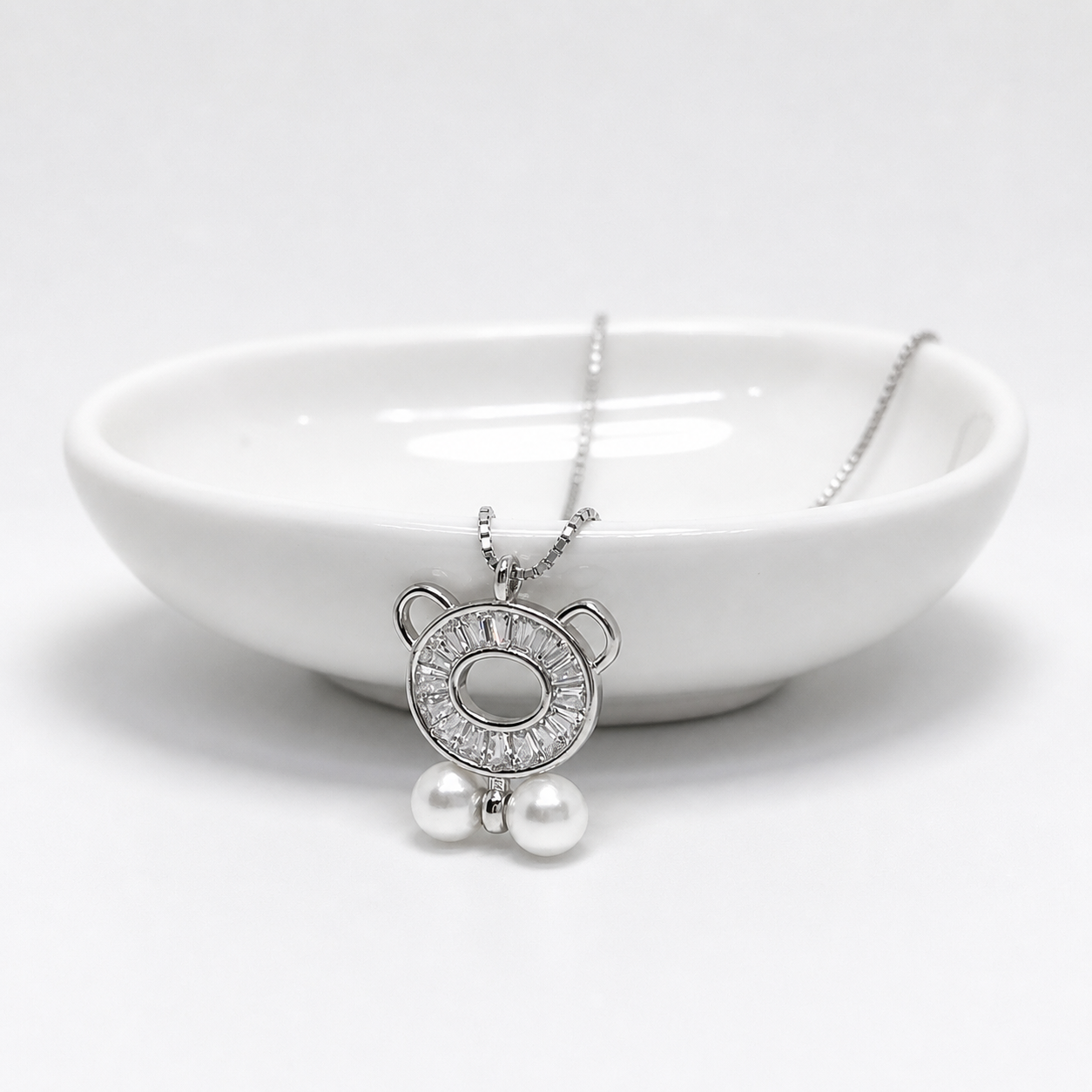 Teddy Mood 925 Silver Necklace