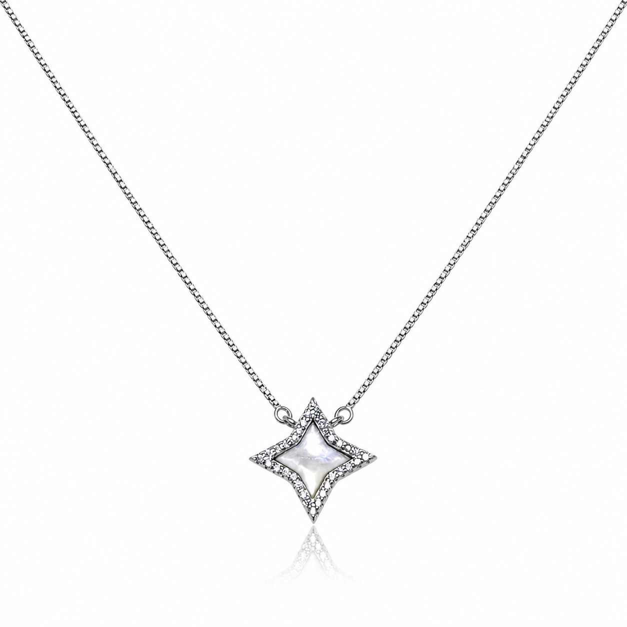 Insta Glow 925 Silver Necklace