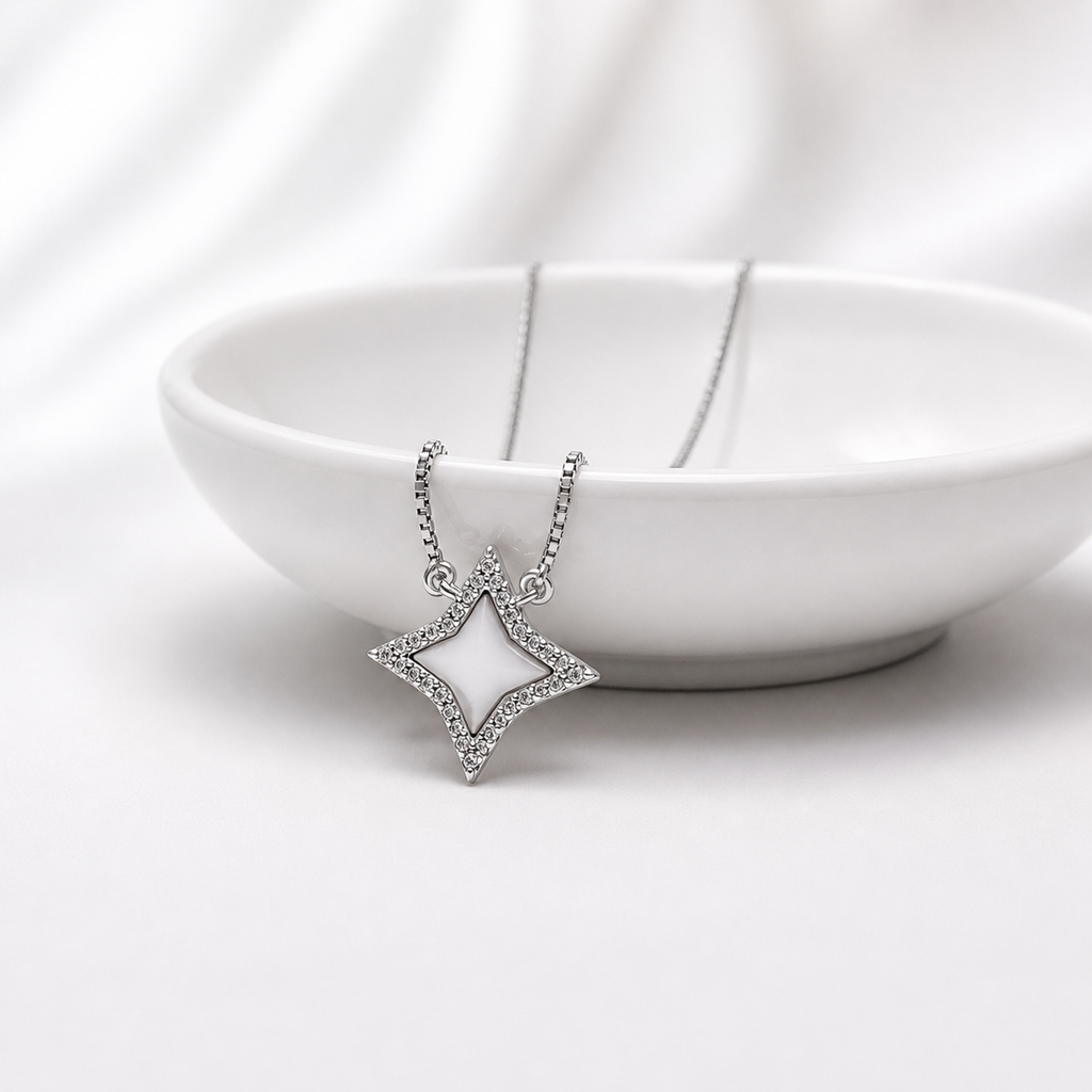 Insta Glow 925 Silver Necklace