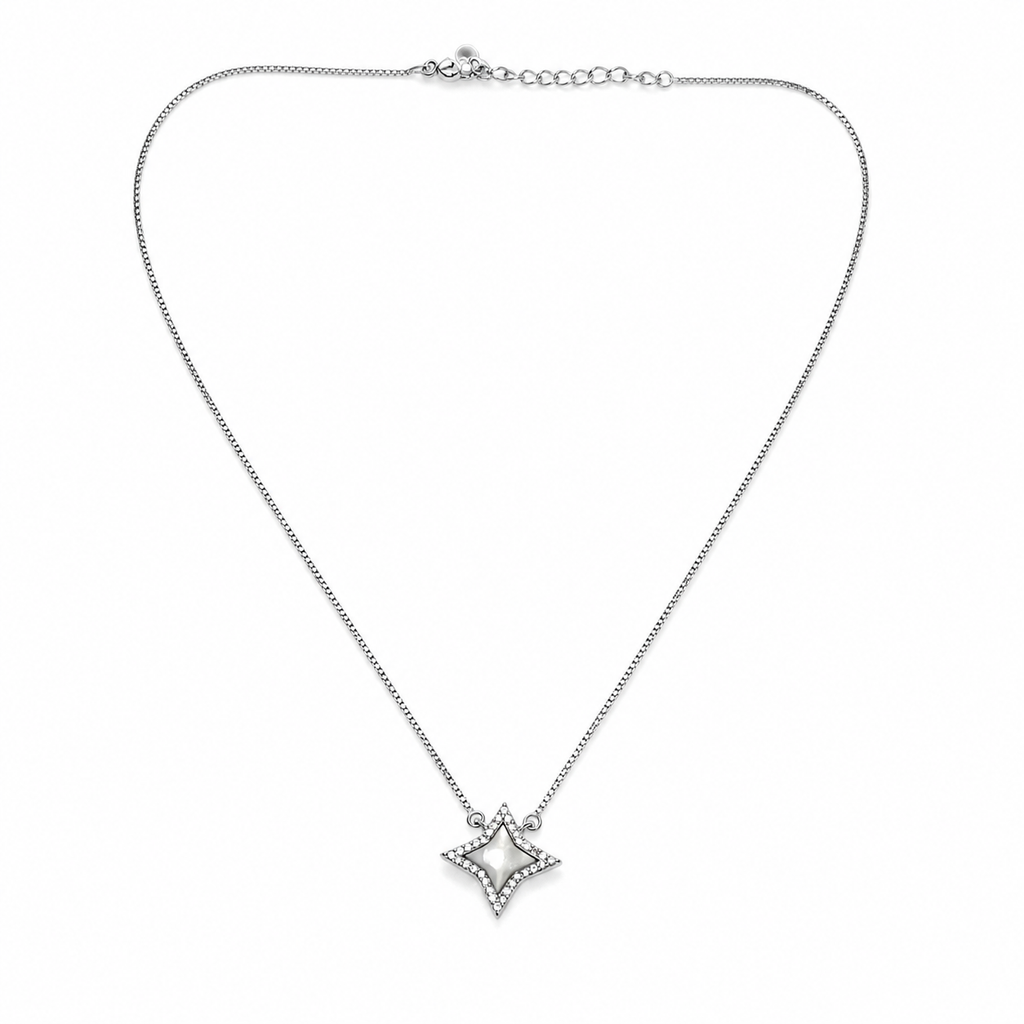 Insta Glow 925 Silver Necklace