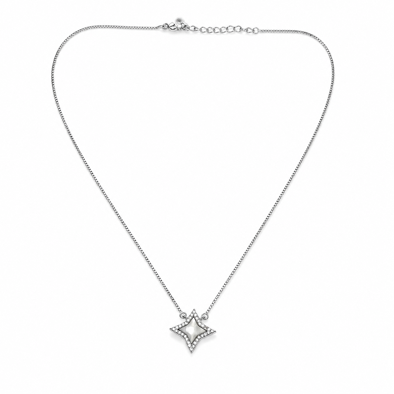 Insta Glow 925 Silver Necklace