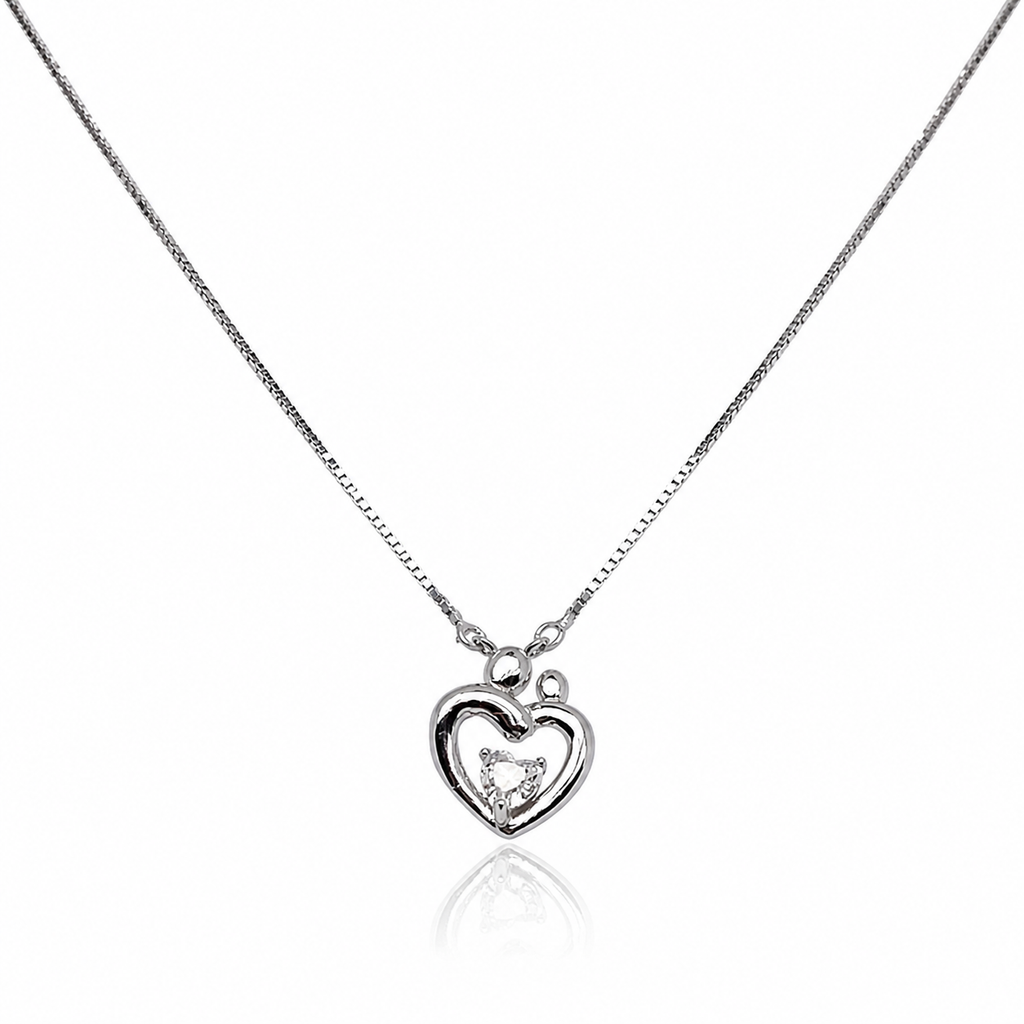 Hot Girl Shine 925 Silver Necklace