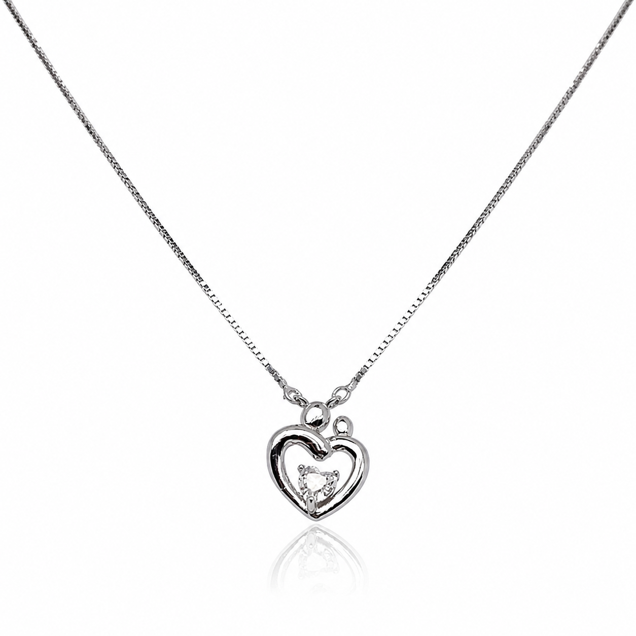Hot Girl Shine 925 Silver Necklace
