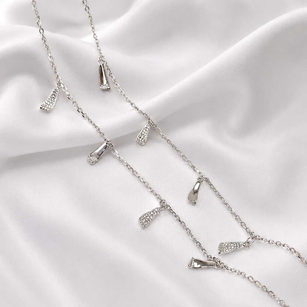 Every Step Charm 925 Silver Anklet