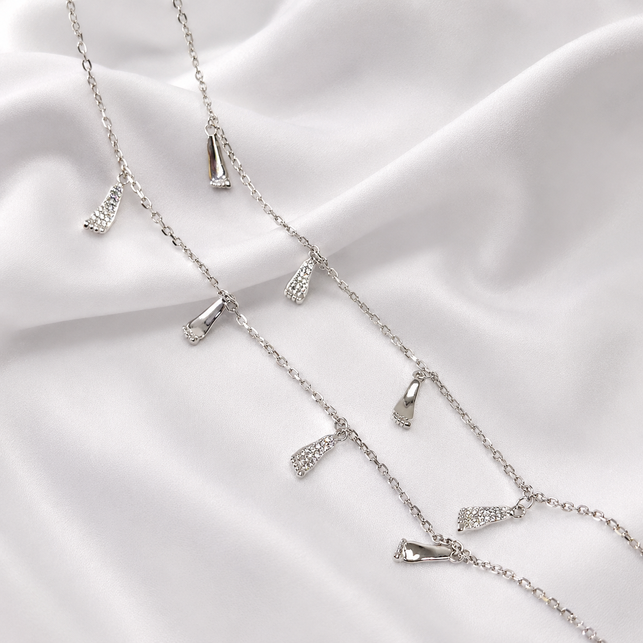 Every Step Charm 925 Silver Anklet