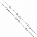 Bloom Charm 925 Silver Anklet