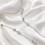 Bloom Charm 925 Silver Anklet