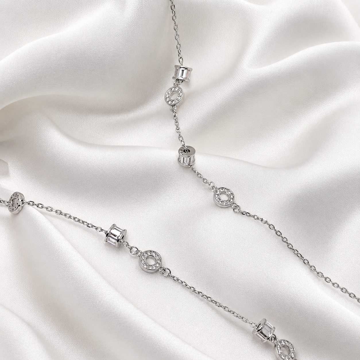 Bloom Charm 925 Silver Anklet