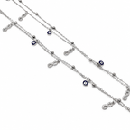Evil Eye 925 Silver Anklet