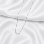 Single Pearl 925 Silver Chain Necklace