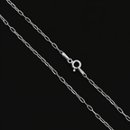 925 Silver Élan Classic Link Chain – Luxury Studio Finish