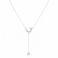 Grand Minimal Sterling 925 Silver Necklace - Make it yours.