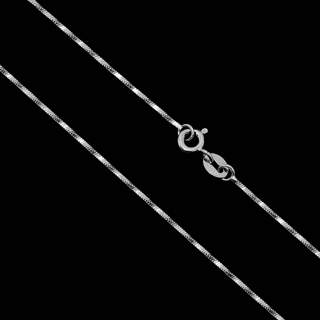 Elegant Everyday Twisted Silver Chain