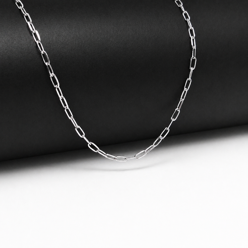 925 Silver Élan Classic Link Chain – Luxury Studio Finish