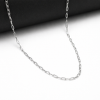 925 Silver Élan Classic Link Chain – Luxury Studio Finish
