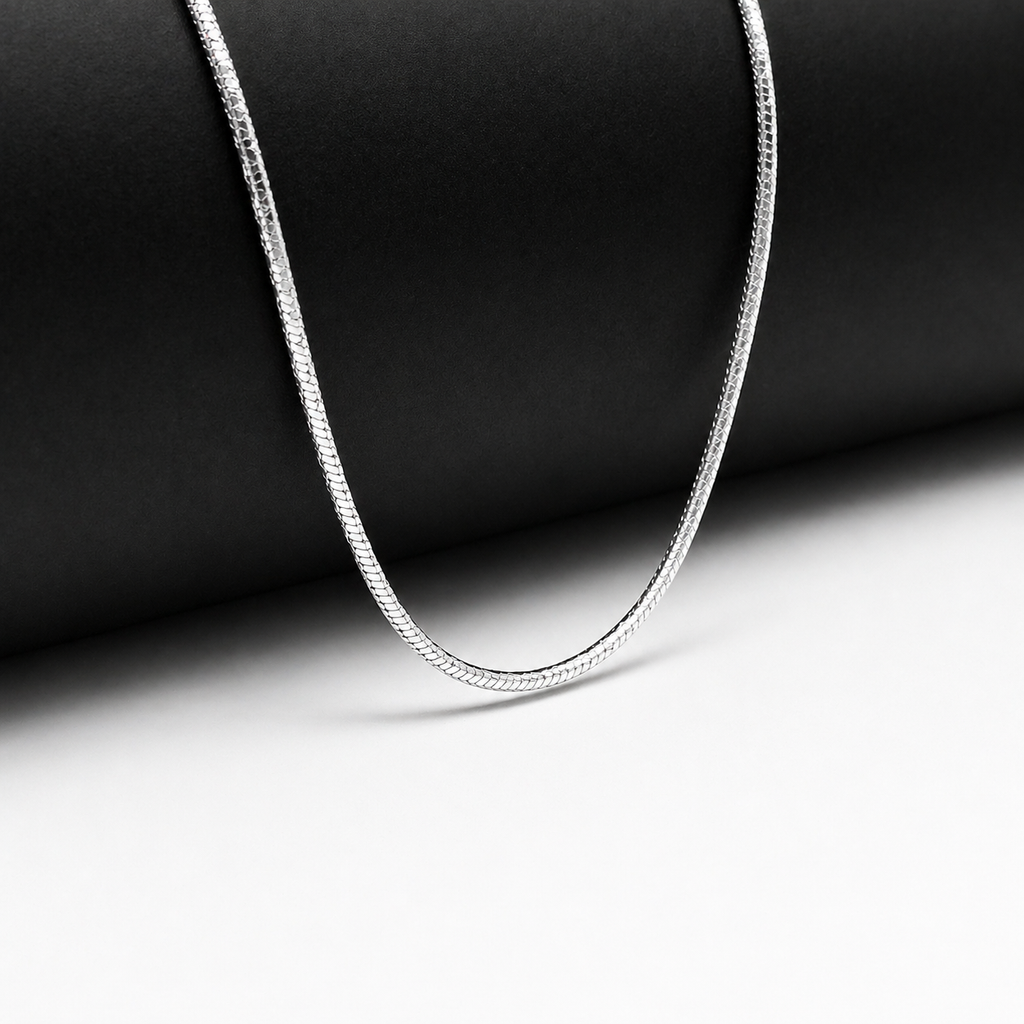 Classic 925 Sterling Silver Snake Chain – Everyday Luxury