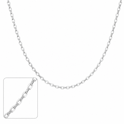 Luxury Slim 925 Silver Chain Necklace – Everyday Chic Statement