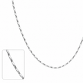 Elegant Everyday Twisted Silver Chain