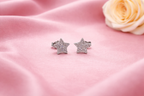 Star 925 Silver Stud Earrings