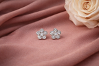 Modern Classic Stud Earrings in Silver - For nights you’ll remember.