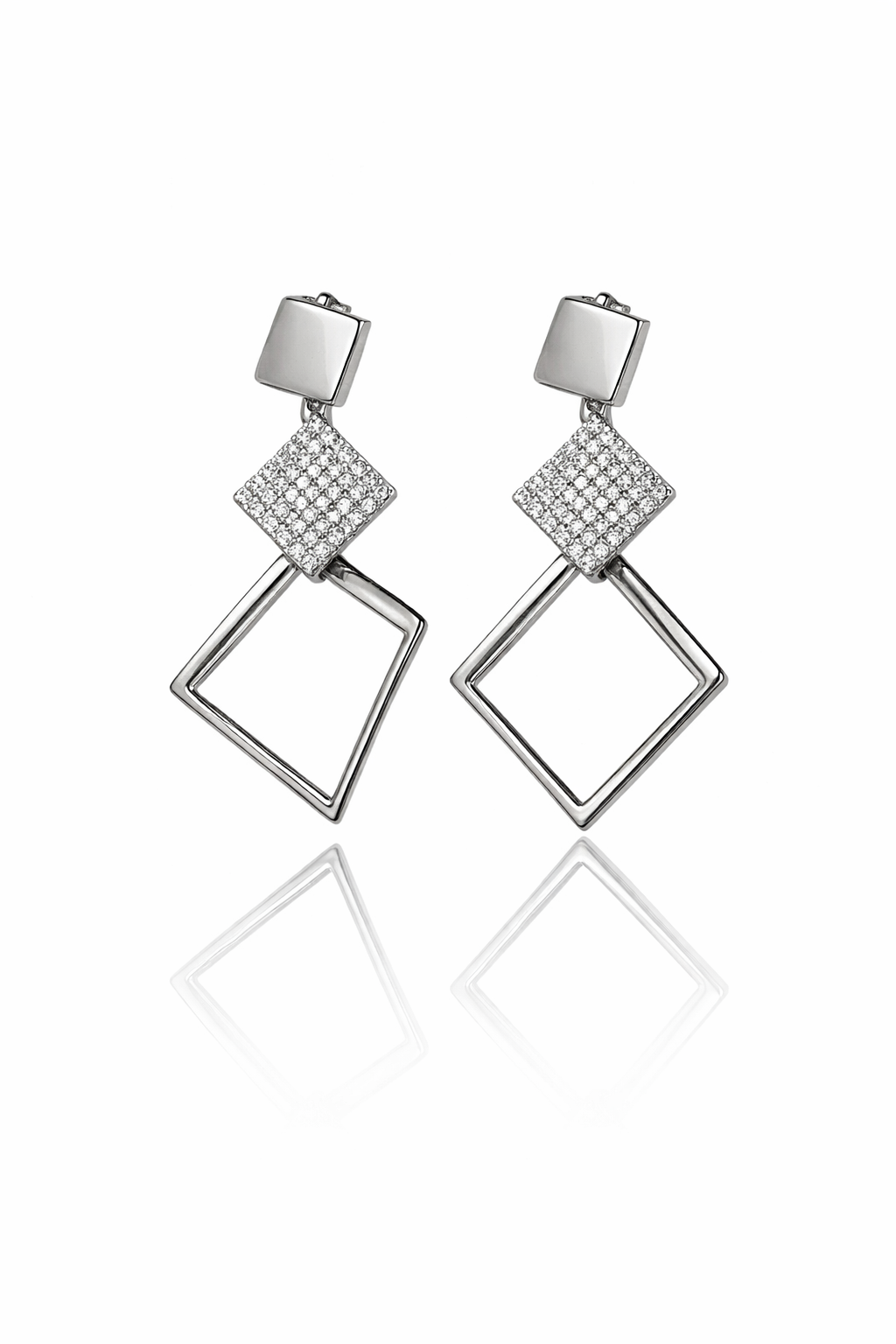 Unique Earrings in 925 Silver - Because confidence deserves sparkle.