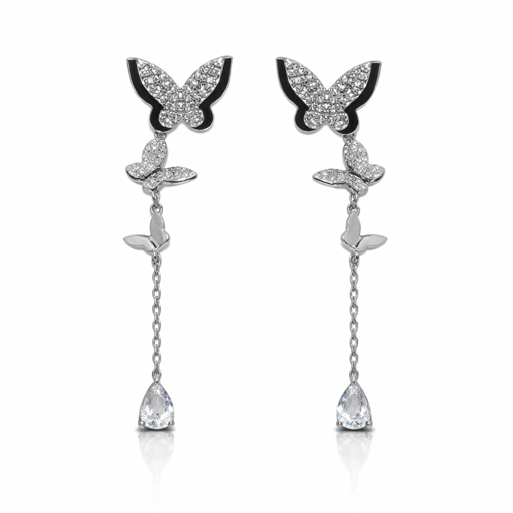 Silver Limited Edition Butterfly 925 Earring - Celebrate yourself. Loudly.
