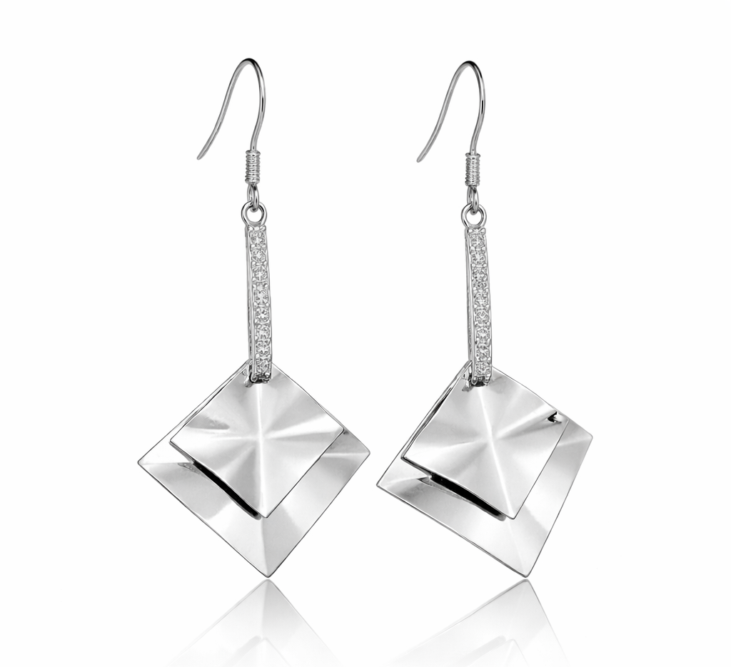 Modern Classic 925 Silver Earring - Because confidence deserves sparkle.