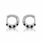 Modern 925 Silver Hoop Earring - Your everyday signature.