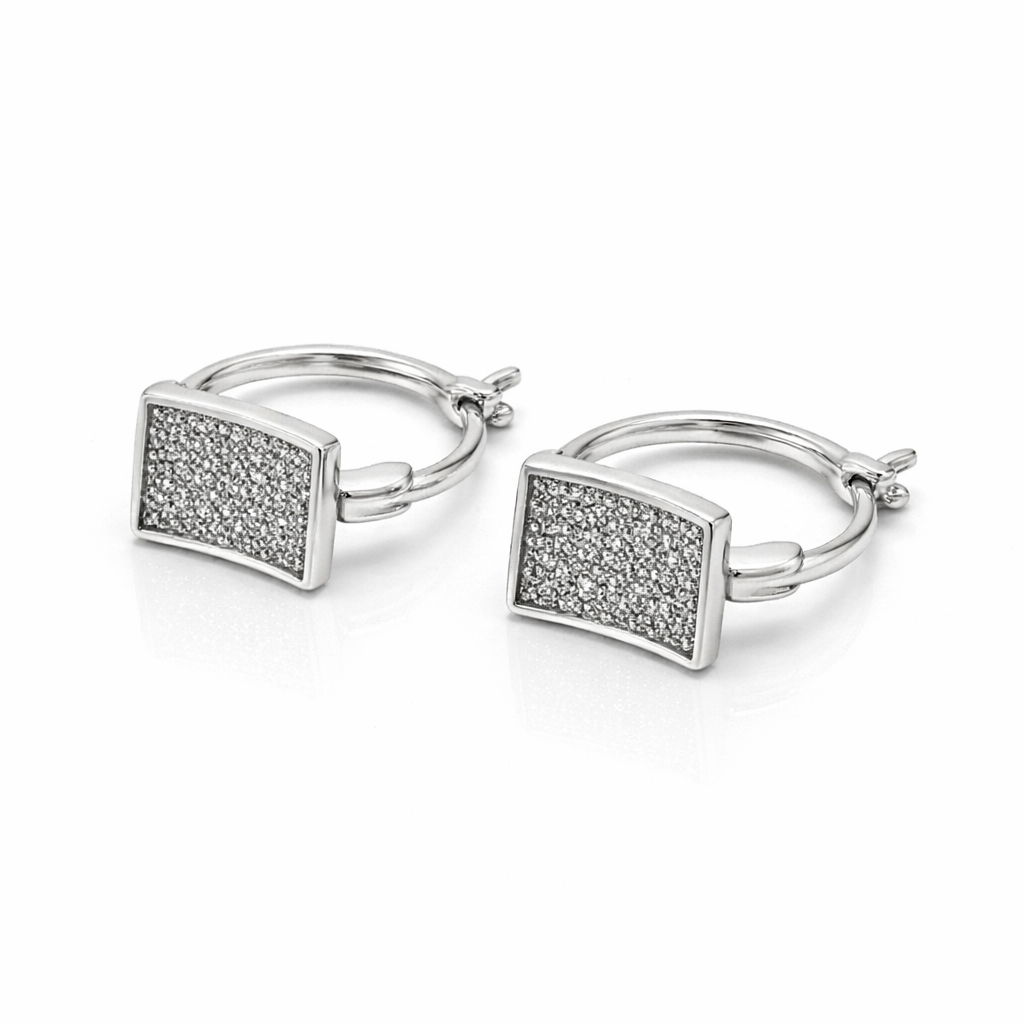 Soft Shine Silver Earrings - Strength doesn’t need noise.