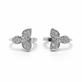 Silver Everyday Essential  Round Earrings - Luxury that moves with you.