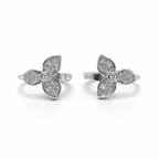 Silver Everyday Essential  Round Earrings - Luxury that moves with you.