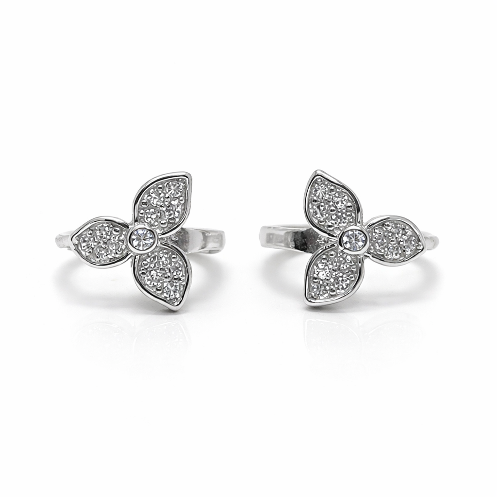 Silver Everyday Essential  Round Earrings - Luxury that moves with you.