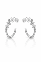 Modern Classic 925 Silver Hoops - Because confidence deserves sparkle.
