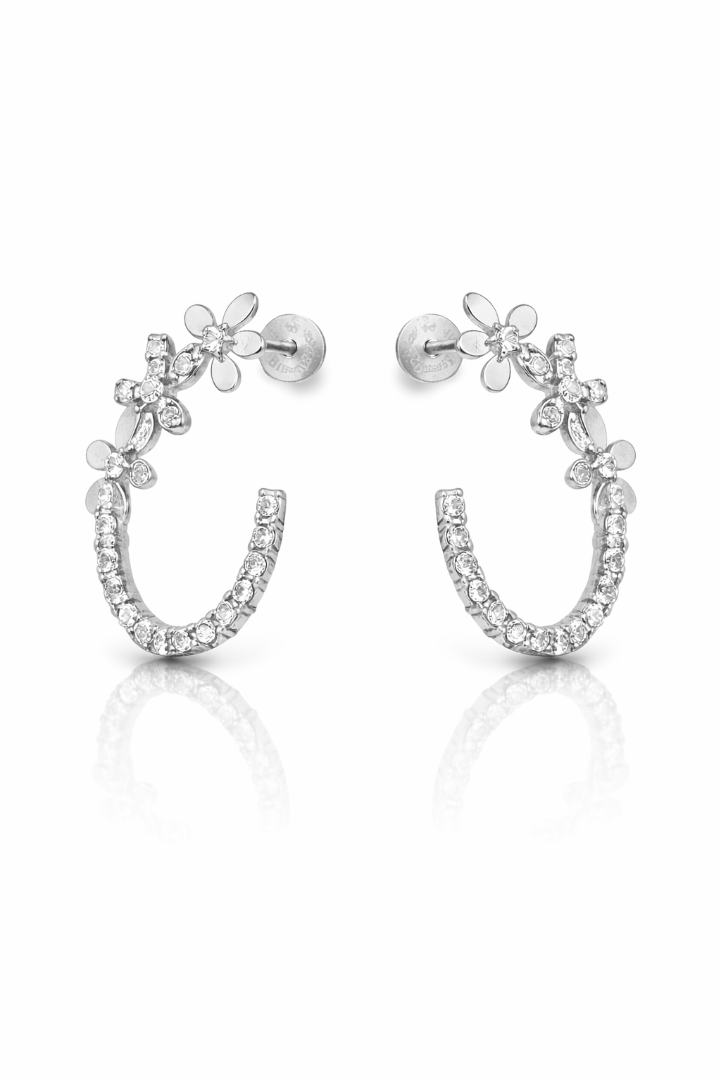 Modern Classic 925 Silver Hoops - Because confidence deserves sparkle.
