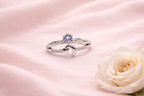 Silver Celestial Moon & Star Ring