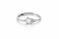 Silver Celestial Star Ring