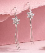 Silver Stunning Hoop Earrings - Designed for women who lead.