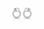 Mini Heart Shape Stud 925 Silver Earring - Work hard. Shine harder.