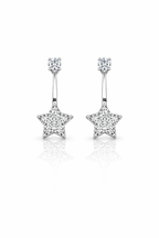 Star Essential 925 Silver Earring - Designed to frame your face when every eye turns.