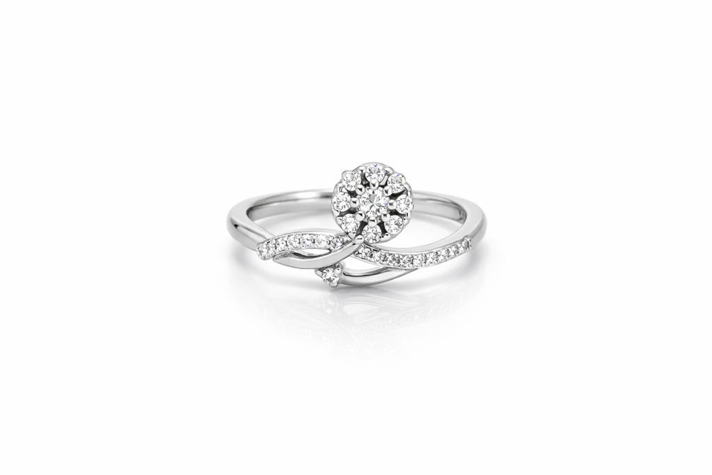 Silver Modern Muse Ring