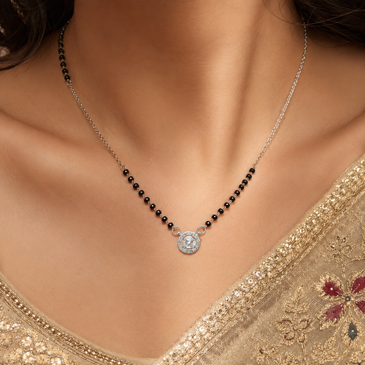 Elegant 925 Silver Mangalsutra - Your confidence upgrade.