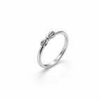 Stylish Adjustable Ring – 925 Silver Minimal Ring | Trendy 2026