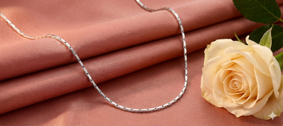 Minimal And Lightweight Silver Chain - Designed to frame your face when every eye turns.