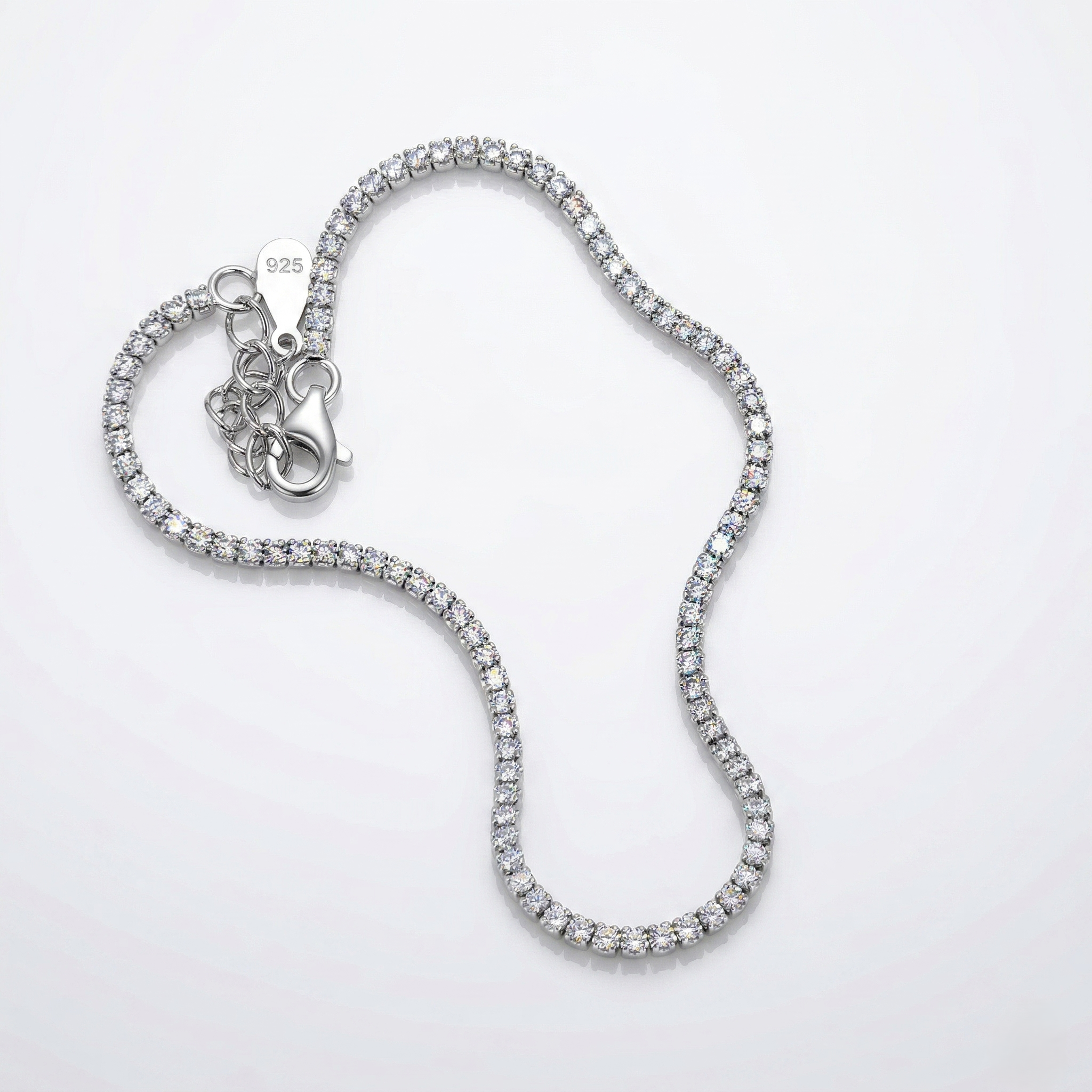 Classic CZ Tennis Bracelet – True 925 Silver Luxury Piece