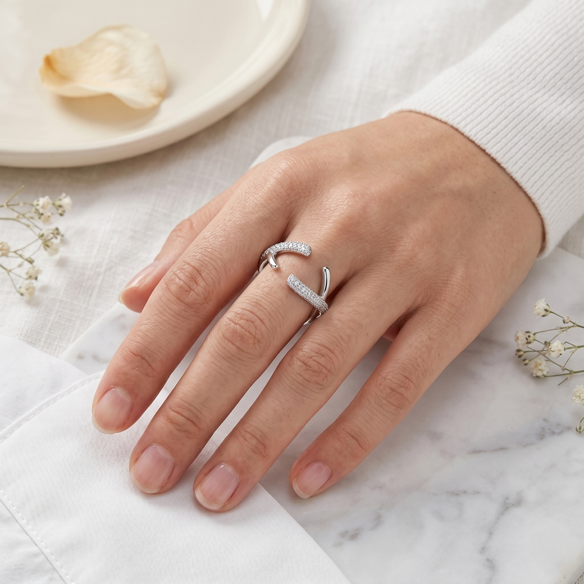 Can’t Let Go 925 Silver Ring