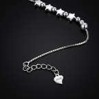 925 Sterling Silver Bracelet | Refined Charm Chain with Smooth Finish