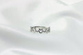 Silver Eternal Hearts Ring
