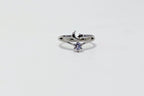 Silver Celestial Moon & Star Ring
