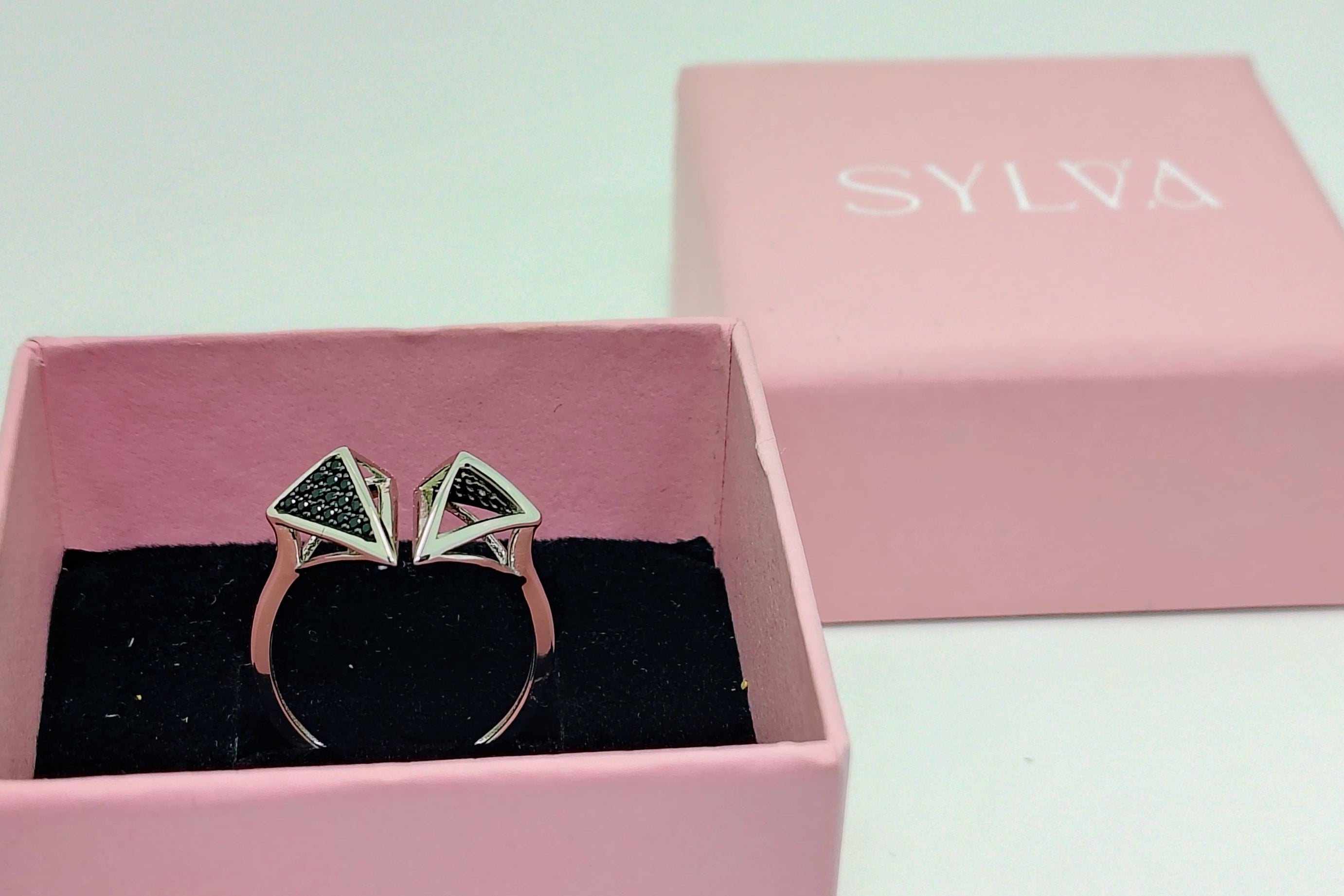 Silver Statement Office wear Ring