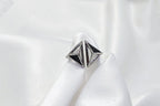Silver Statement Office wear Ring
